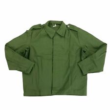 Vintage 1960s Swedish Army Military Green Bomber Work Jacket C50 Mens  picture