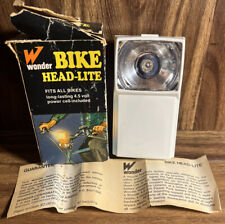Vintage NOS 1970s Wonder Bike Head-Lite Approved by Schwinn Headlight Light picture