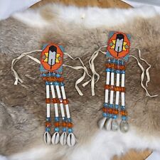 Southwestern Native American Beaded Powwow Dance Regalia Signed S. Bointy Kiowa picture