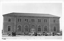 Postcard RPPC 1940s Nevada Elko US Post Office automobiles occupation NV24-2455 picture