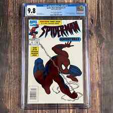 Spider-Man Adventures #1 CGC 9.8 Variant Newsstand Edition, Embossed cover with picture