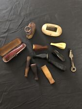 Vintage Lot Bakelite Cigar Holders , Snuffboxes , Advantage Tobacco Pipe Cleaner picture
