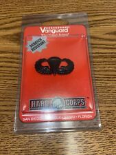 New Vanguard Military Parachute Jump Black A BDG SUBD Pin Full Size Marines Navy picture