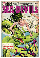 Sea Devils #3 Good Plus 2.5 Ghost From The Deep Russ Heath Art 1962 picture