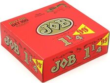 JOB Orange 1 1/4 Slow Burning Cigarette Rolling Papers 1.25 Box of 100 Booklets picture