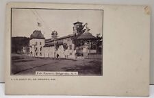 Dolgeville NY FELT FACTORY Early Photo Postcard D9 picture