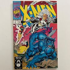 X-Men #1 Cover 1A Storm and Beast Marvel Comics 1991 Jim Lee picture