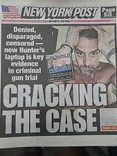 CENSORED CRACKING THE CASE BIDEN LAPTOP NOW KEY EVIDENCE NY POST 5/25 2024 picture