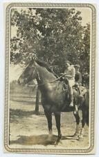 1934 Cayuga Campers Herman Tide Water Oil Horse Pa Black & White Photo picture