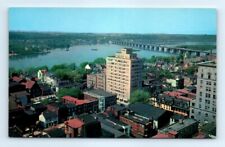 Postcard PA Harrisburg M. Harvey Taylor Bridge From Hotel Roof Photo Vtg L6 picture