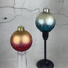 Vintage 1980’s Designer Glass Ornaments Made In W. Germany For Fortunoff’s picture