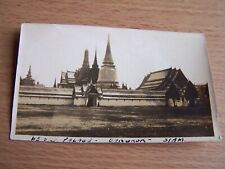 Original Photograph Old Grand Palace Bangkok Siam Thailand scene picture
