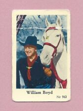 1955-58 Dutch Gum Card Nr #963 William Boyd picture