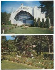 Allen A Resort Wolfeboro NH Lot of 2 Vintage Postcards New Hampshire picture
