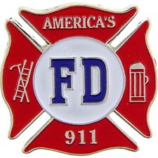 America's 911 Fire Department Pin 1