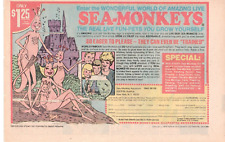 1979 SEA MONKEYS Only $1.25 PRINT AD ART - ENTER THE WONDERFUL WORLD OF AMAZING picture