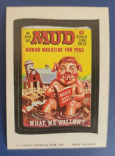 1975 WACKY PACKAGES SERIES 11 TAN BACK   MUD MAGAZINE      NM+ picture