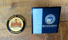 MONROE COUNTY WISCONSIN EST. 1854 District Attorney CHALLENGE COIN picture