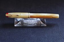 Restored Waterman Nurse Pen, White Celluloid, 14 K Ideal Nib picture