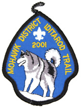 2001 Iditarod Trail Mohawk District Four Lakes Council Patch Wisconsin picture