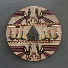 VTG Ciriaco Piras Dorgali Ceramic Terracotta Sardinian Art Plate Italy 11.25