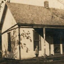 1900s 1910s Child Farmhouse House RPPC Vintage Postcard picture