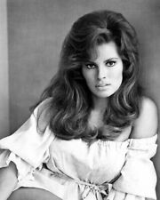 Raquel Welch sultry look in white dress bare shoulder 8x10 inch photo picture