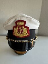 Italian Navy Officer Cap Hat 59cm picture