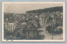 Larvik Norway RPPC Antique Real Photo Foto Stamp Cover Telemark 1929 picture
