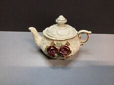 Mini Porcelain Decorative Lidded Tea Time Tea Pot Vintage picture