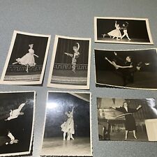 7 Original Photo 1950's BALLET DANCER BALLERINA picture