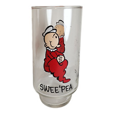 Vintage 1975 Swee' Pea Popeye Coca Cola Kollect A Set Series Glass Collectible picture
