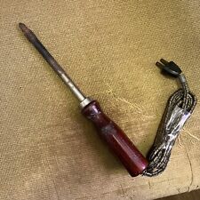 Vtg fulton  Electric Soldering Iron Heavy Duty 80 Watts Working+ picture