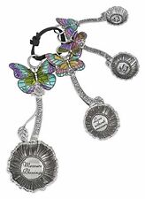 Ganz ER48881 4-Piece Set Butterfly Blessing Silver-Tone Measuring Spoons picture