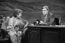 Miriam Margolys during an interview with host Jay Leno on Sept - 1992 TV Photo 2 picture