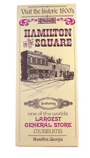 Vintage Hamilton on the Square Hamilton GA Travel Brochure Sightseeing Tourist picture