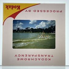 35mm Slide Vintage 1960s Cypress Gardens Florida Water Skiers #2 picture