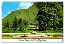 1980 A View Of Heritage Gardens Iao Valley Maui Hawaii HI Posted VintagePostcard picture