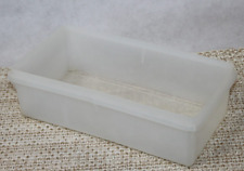 VTG TUPPERWARE CRACKER KEEPER RECT CONTAINER ONLY #677 NO LID 11