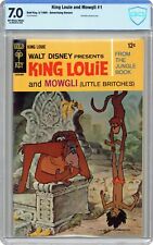 King Louie and Mowgli 1A Ad Back Cover CBCS 7.0 1968 22-0BE957A-009 picture