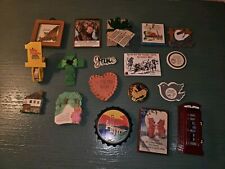 Vintage Lot Of (18) Refrigerator Magnets-80's & 90's-Very Good picture