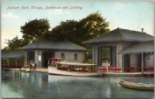 Vintage 1910s CHICAGO, Illinois Postcard JACKSON PARK 