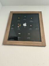 NEW Apple WWDC17 Set of 14 Pins framed * Extremely Rare * picture