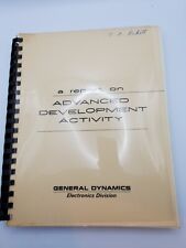 April 1966 General Dynamics Report on Advanced Development Activity picture