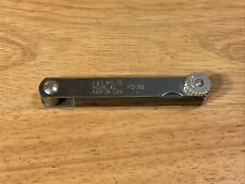 Vintage A & E MFG. Co. FG-26 .0015 - 025 Feeler Gauges Made In USA  picture
