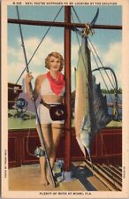 1936 MIAMI, Florida Postcard 