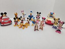 Disney 19pc Mini Figure Lot:  Mickey, Minnie, Donald, Pluto, Daisy Chip & Dale  picture