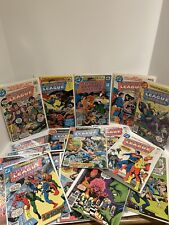 vintage justice league of america Comic Book lot of 20 picture