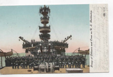 U.S. BATTLESHIP, Antique Postcard (Postmarked 1912) picture