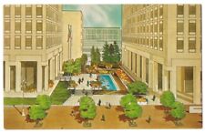 San Francisco California c1960's garden at Standard Oil downtown building picture